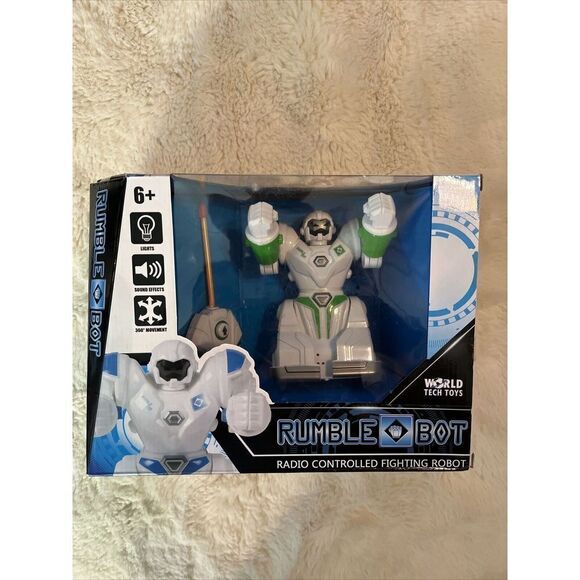 Rumble Bot Radio Controlled Fighting Robot NIB-TW1 - Picture 1 of 7